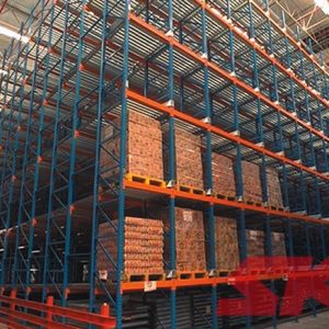 Push Back Pallet Racking