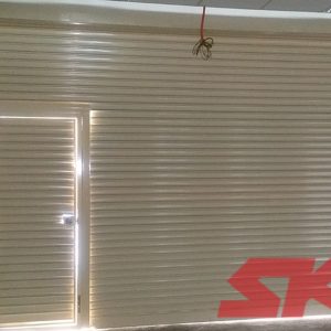 roller shutter swing door